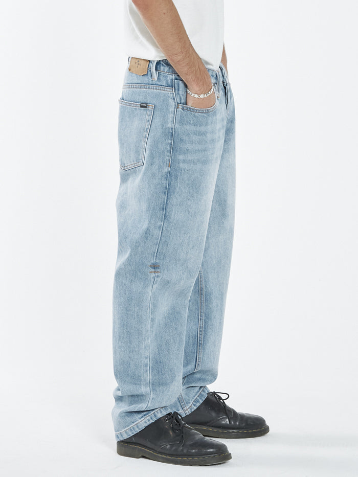 Thrills Slacker Denim Jean Dust Blue
