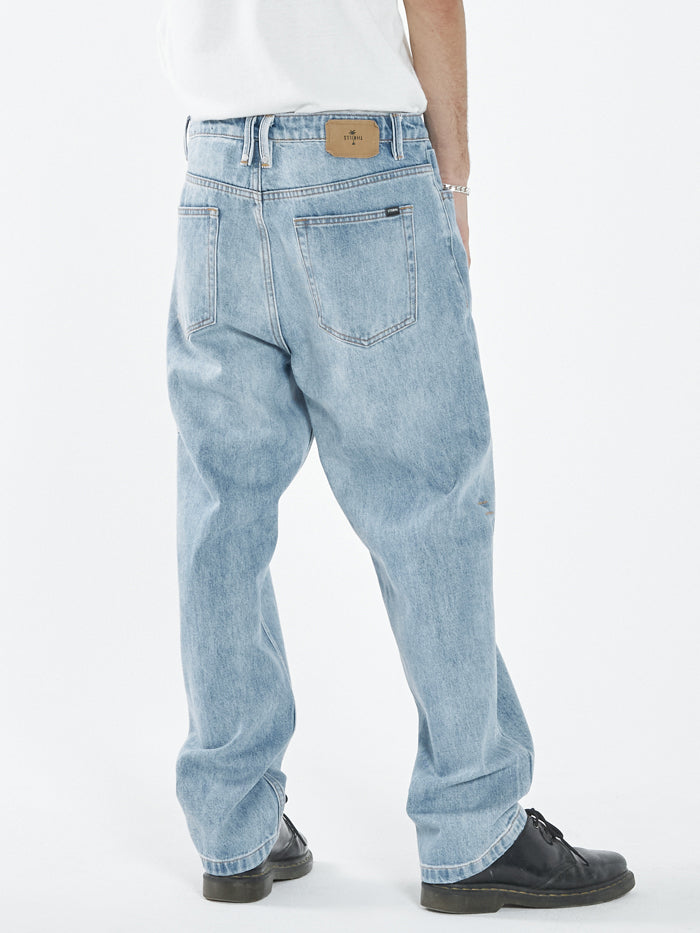 Thrills Slacker Denim Jean Dust Blue