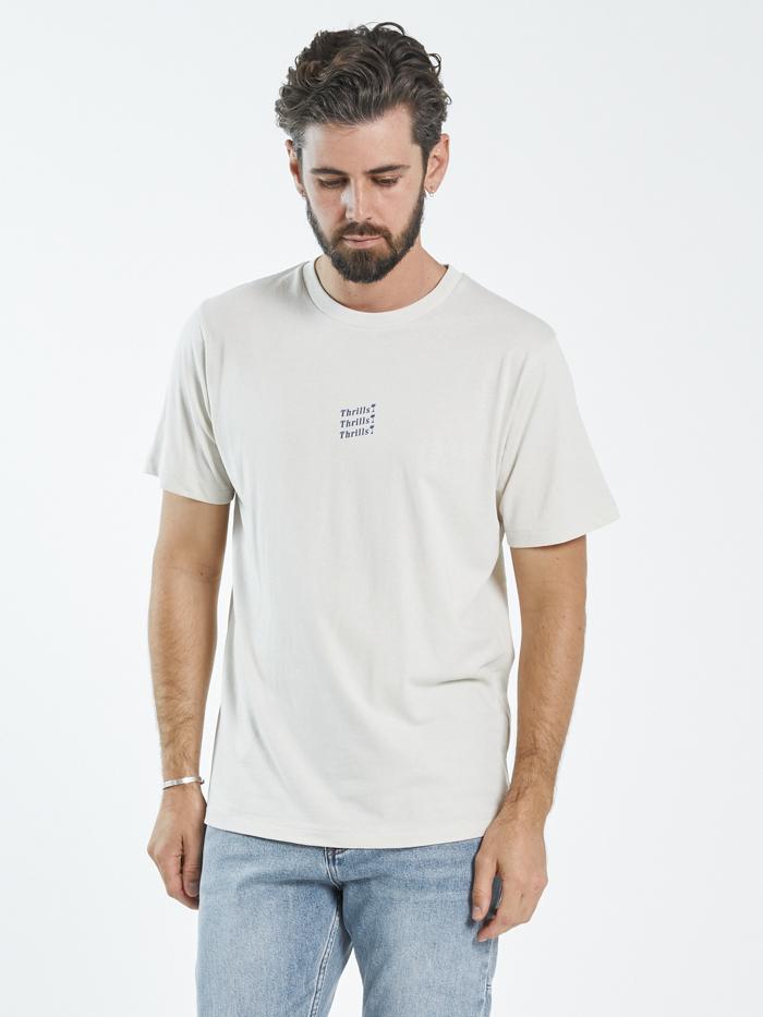 Thrills Thrills Unlimited Merch Fit Tee Heritage White