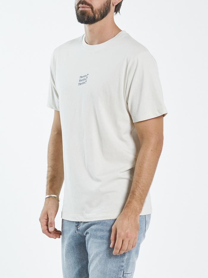 Thrills Thrills Unlimited Merch Fit Tee Heritage White