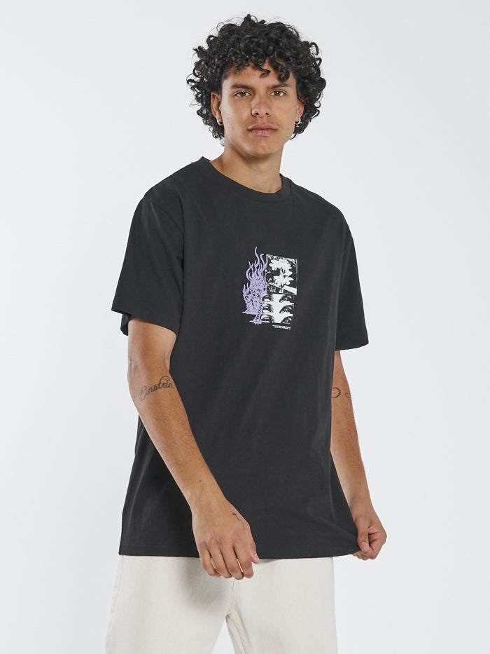 Thrills Unprepared Merch Fit Tee Black