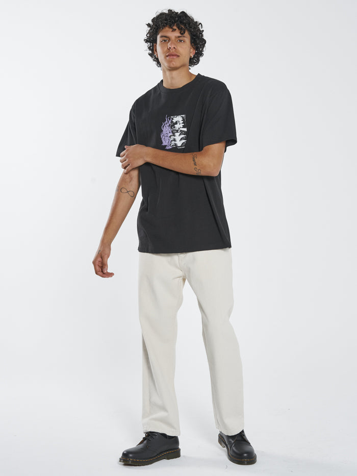 Thrills Unprepared Merch Fit Tee Black
