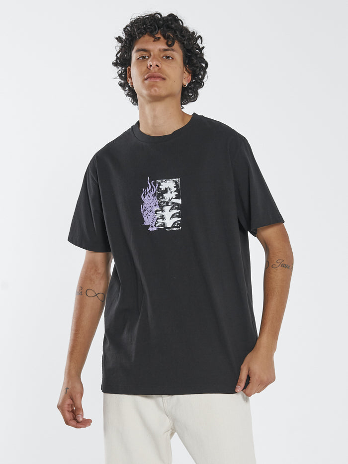 Thrills Unprepared Merch Fit Tee Black