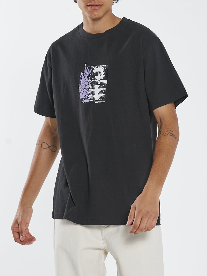 Thrills Unprepared Merch Fit Tee Black