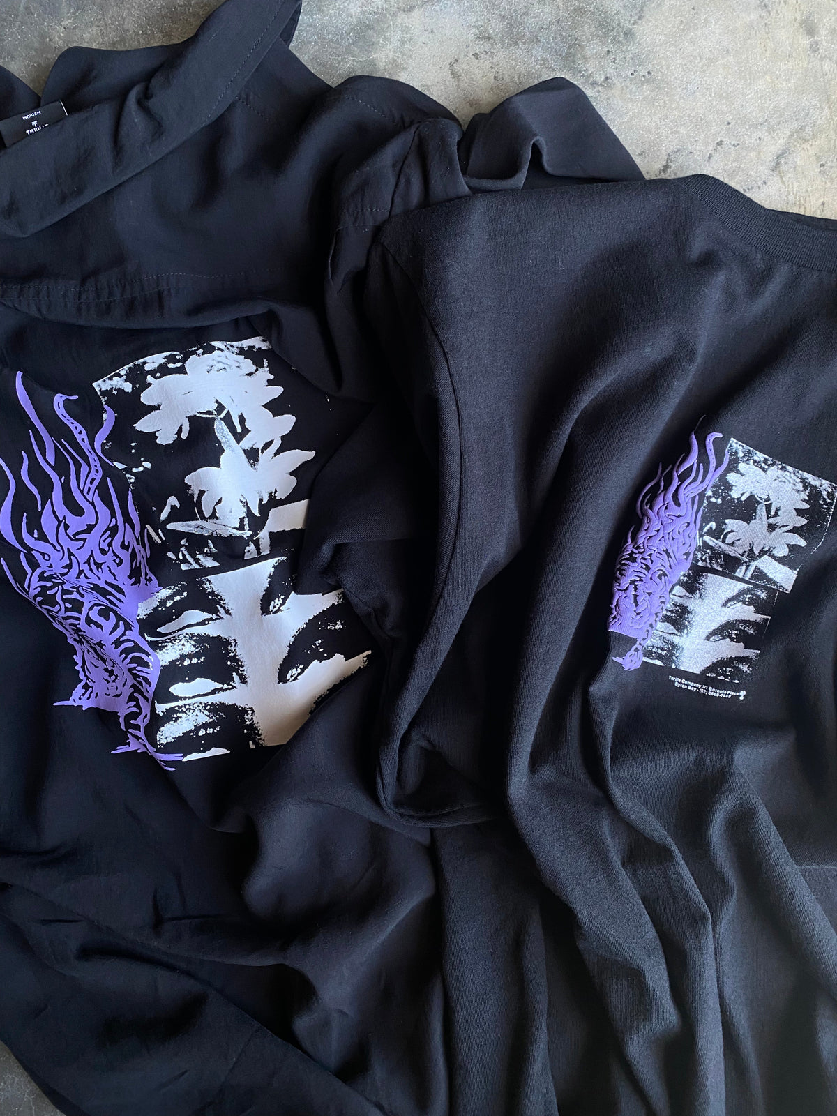 Thrills Unprepared Merch Fit Tee Black