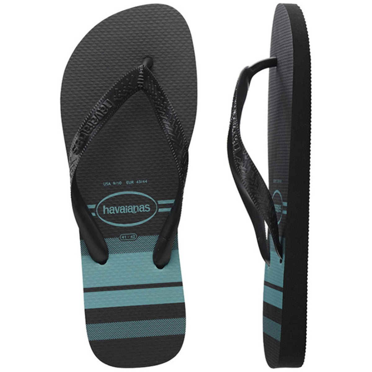 Top Basic Thongs Black