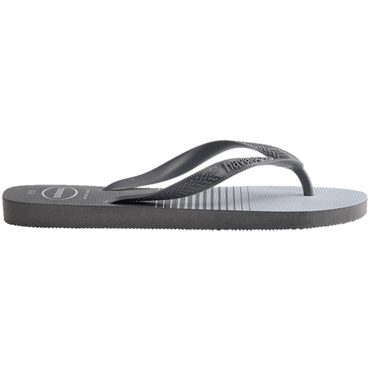 Top Basic Thongs Steel Grey
