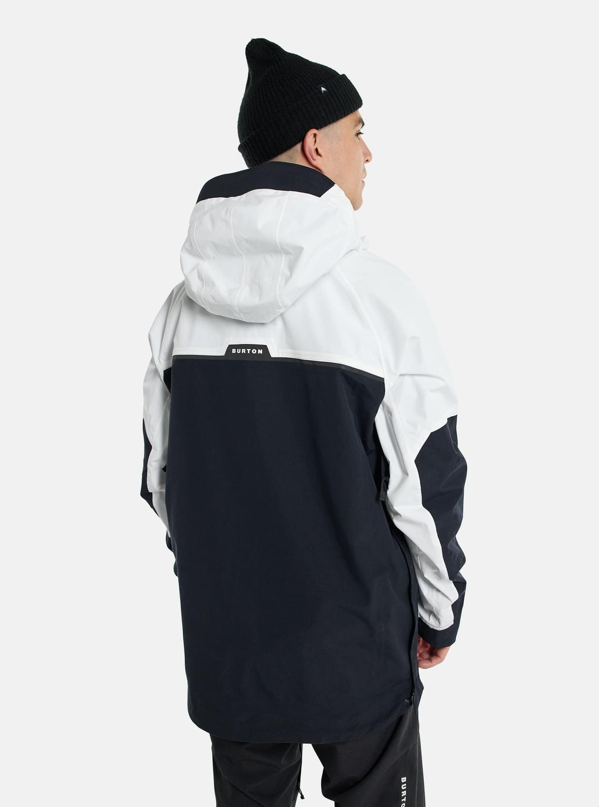 Burton Men's Burton Frostner 2L Anorak Jacket Stout White/True Black