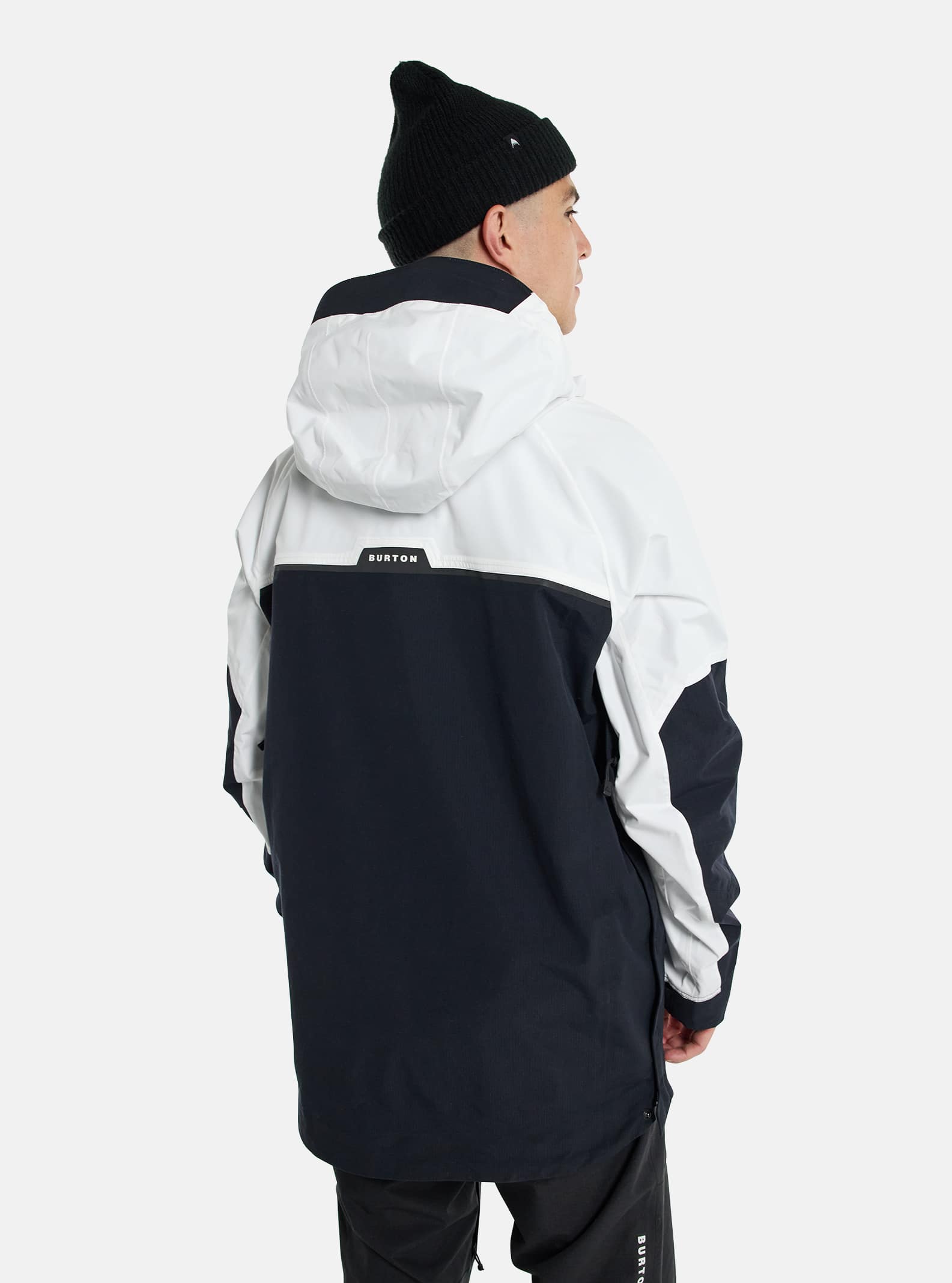 Burton Men's Burton Frostner 2L Anorak Jacket Stout White/True Black