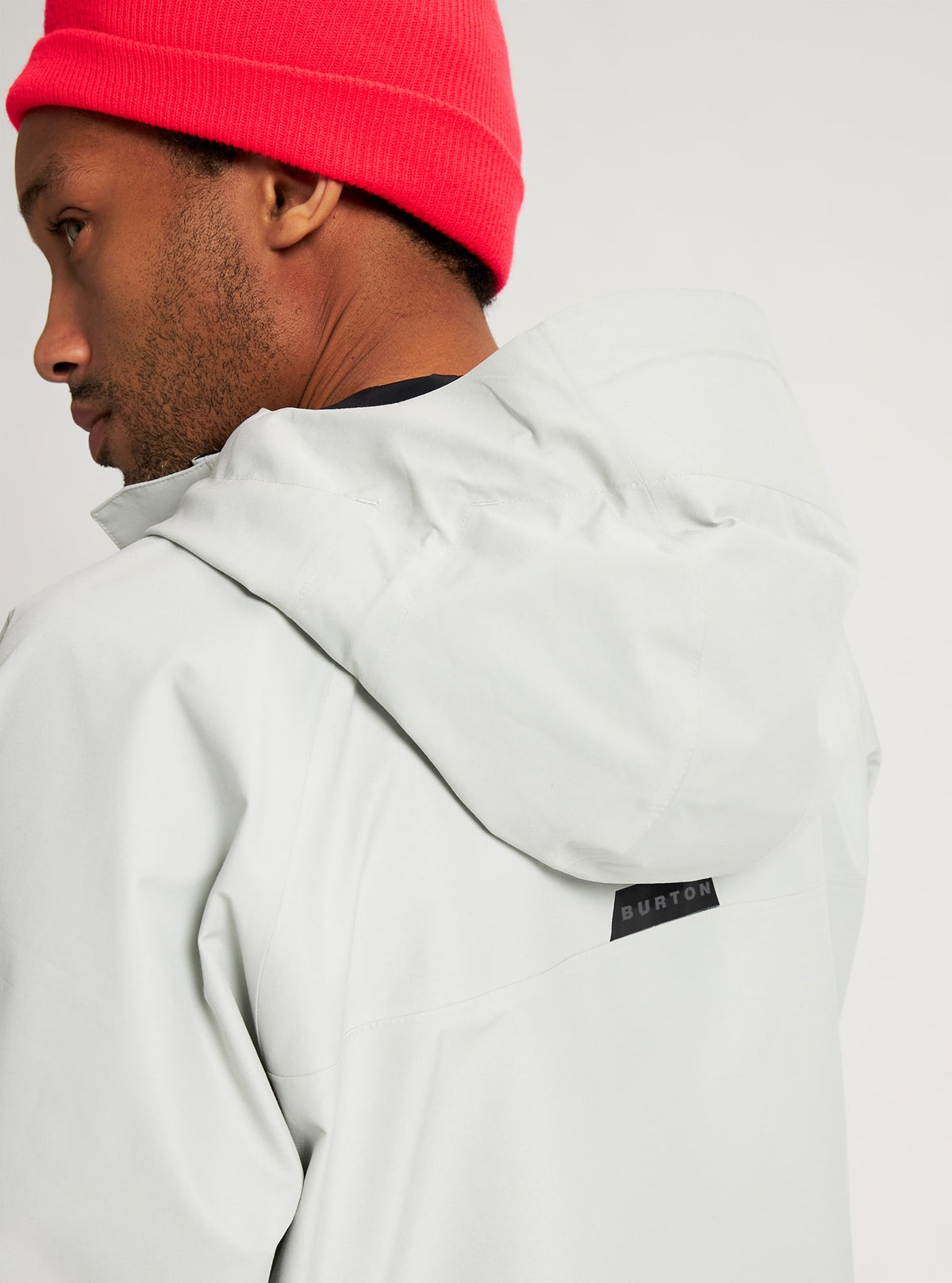 Burton GORE-TEX Powline Jacket 2022 Lunar gray / true black