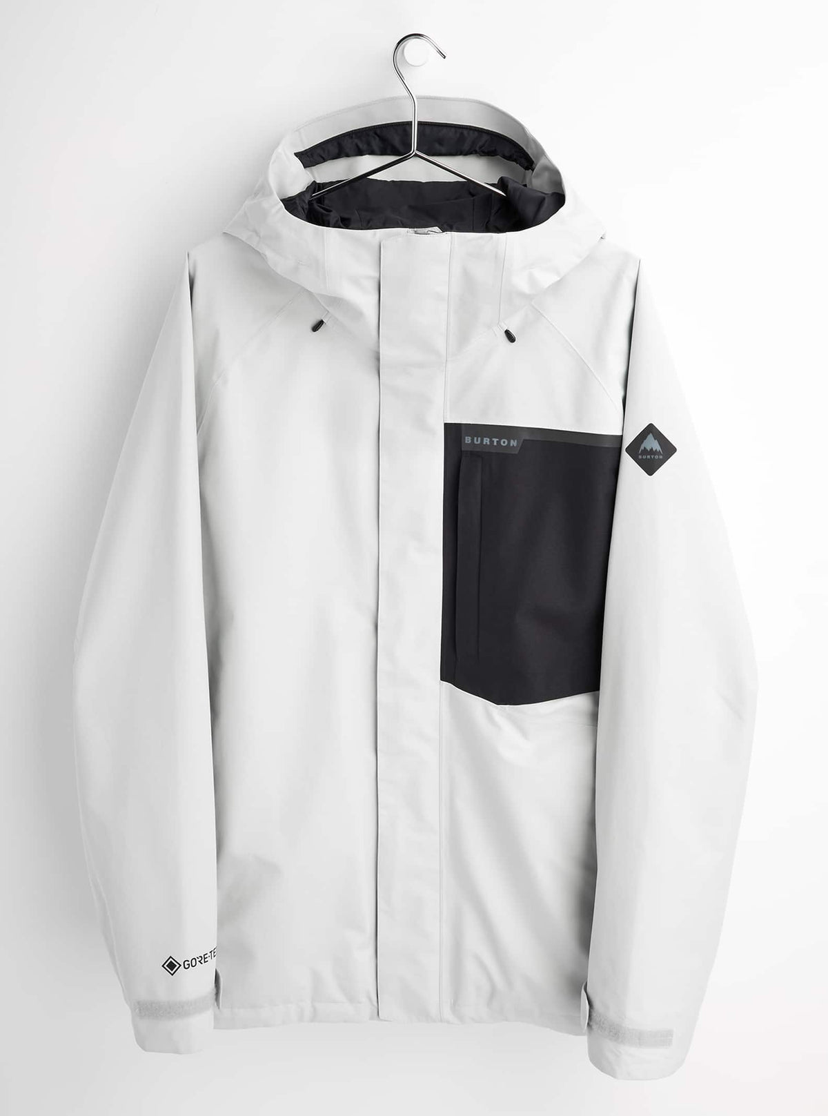 Burton GORE-TEX Powline Jacket 2022 Lunar gray / true black