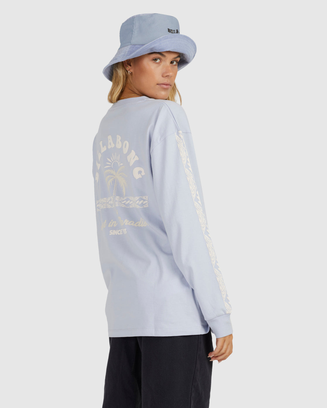 Lost In 73 Long Sleeve Oversized T-Shirt