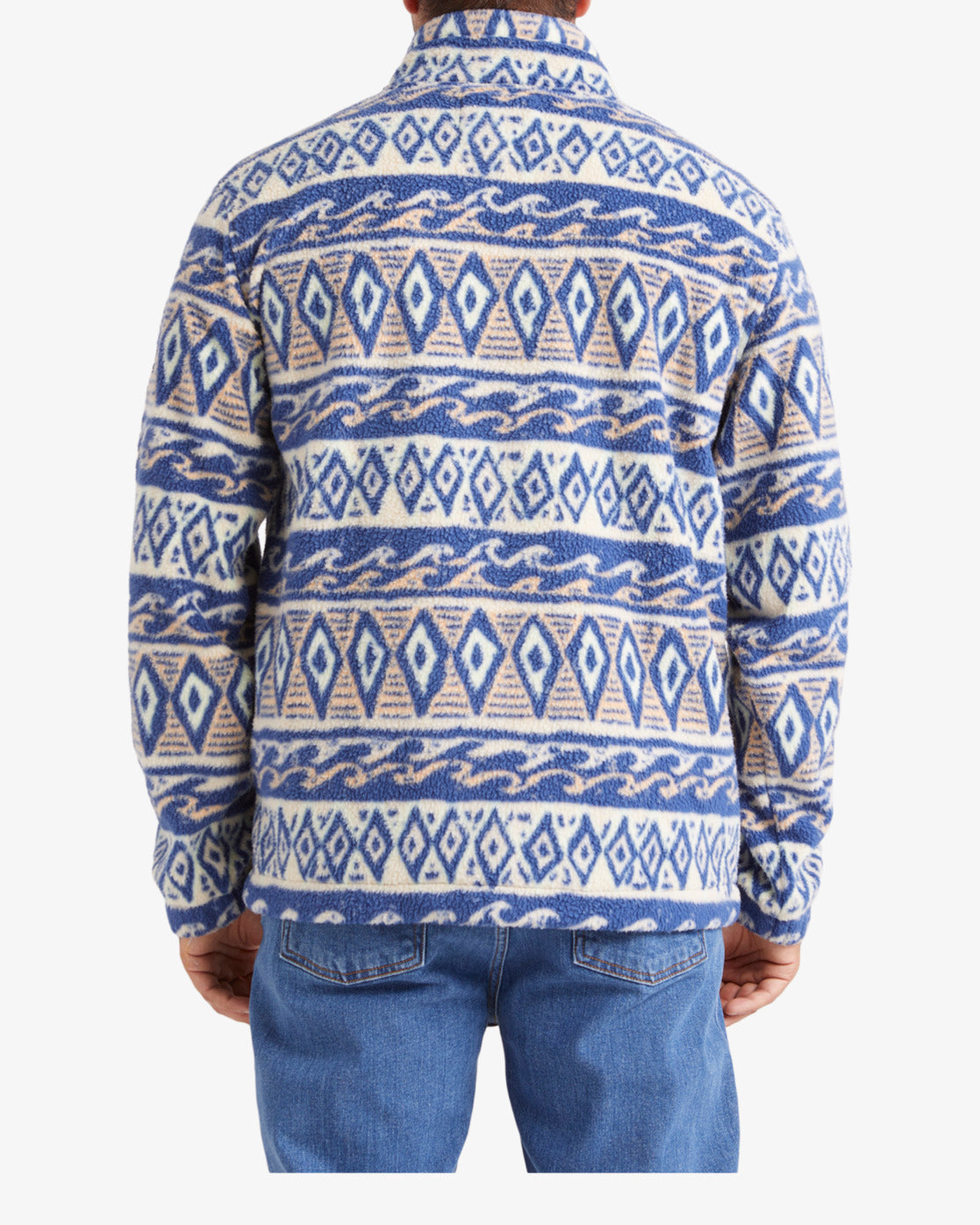 A/DIV Waves Boundary Mock Neck Pullover