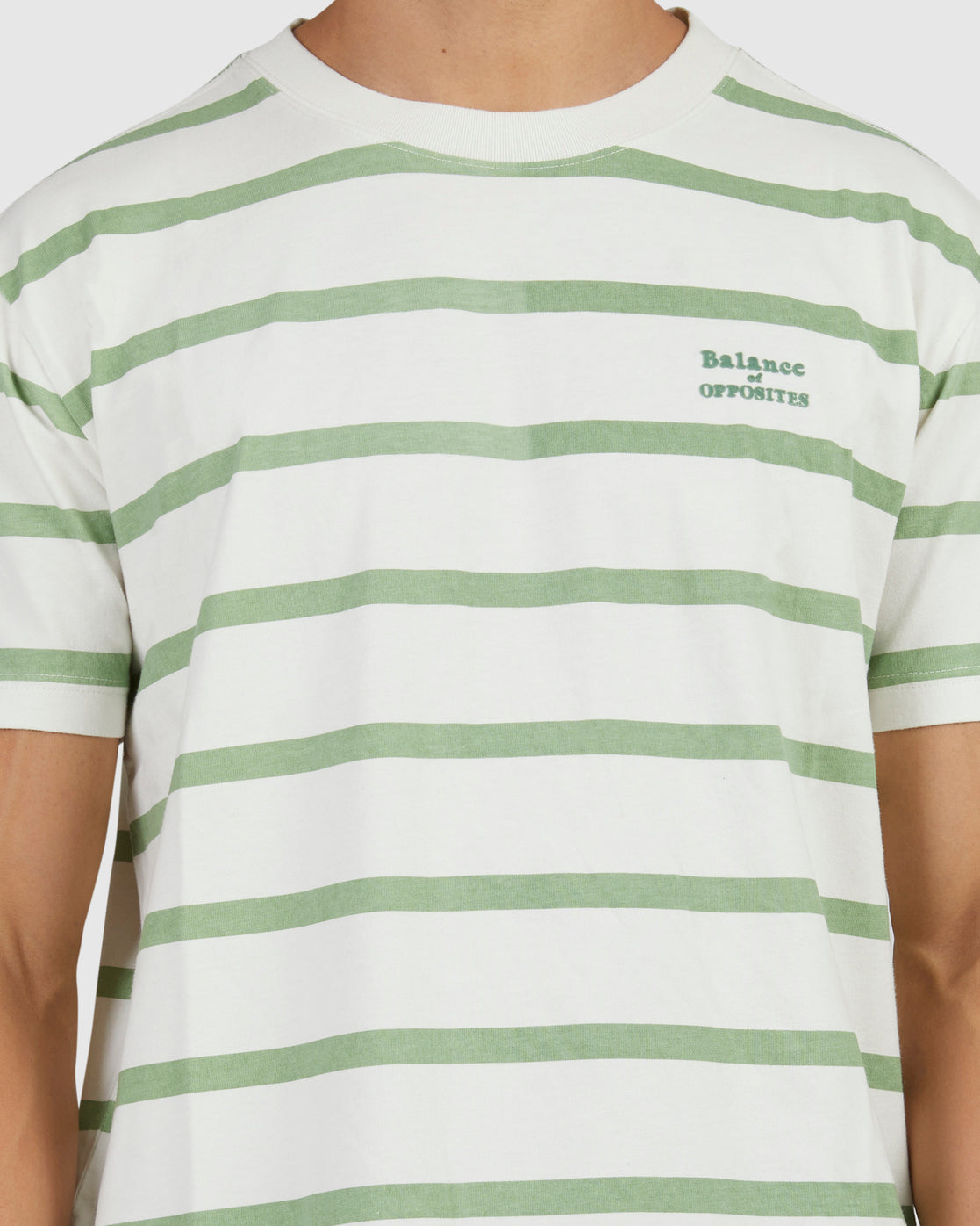 DEL RAY STRIPE SS TEE