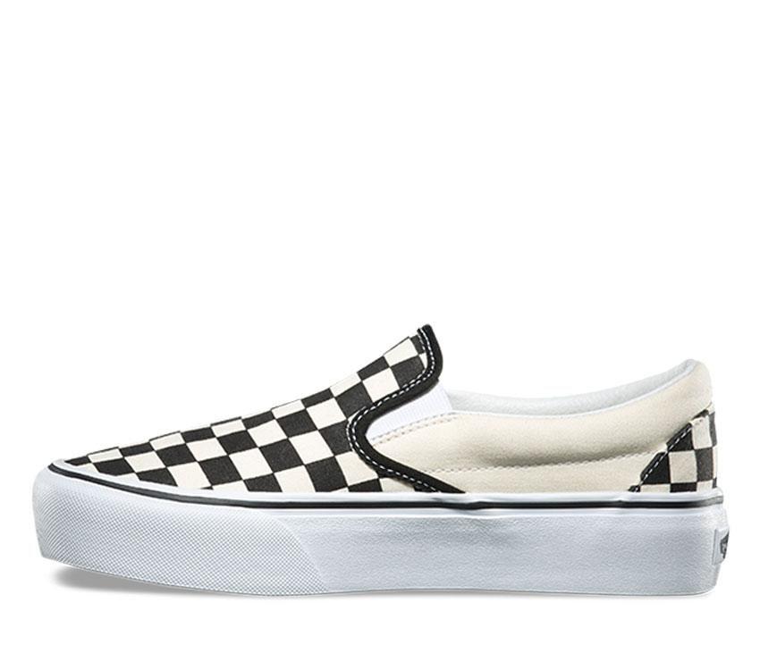 Vans Classic Slip-On Platform Checkerboard