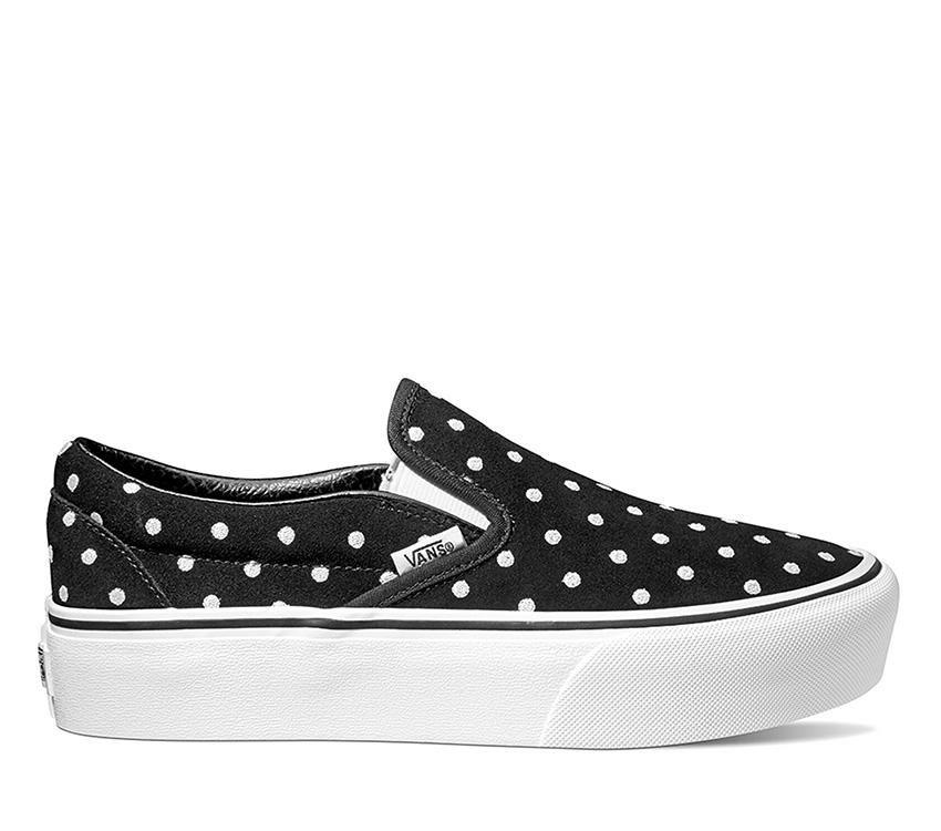 Vans Polka Dot Classic Slip-On Platform