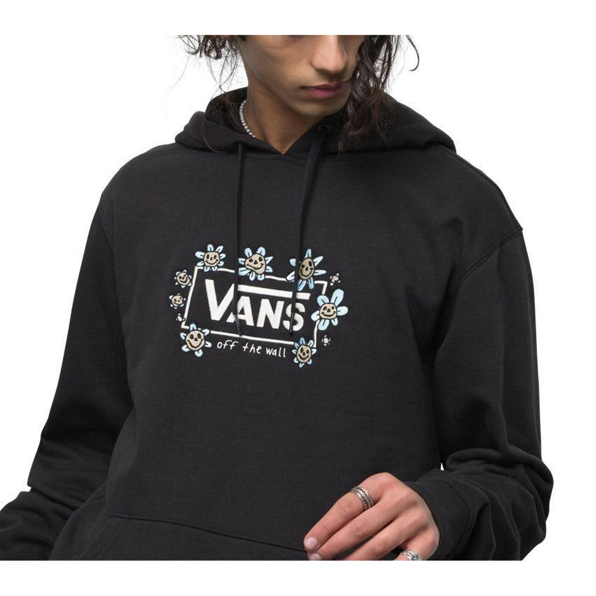 Trippy Grin Pull Over Hoodie