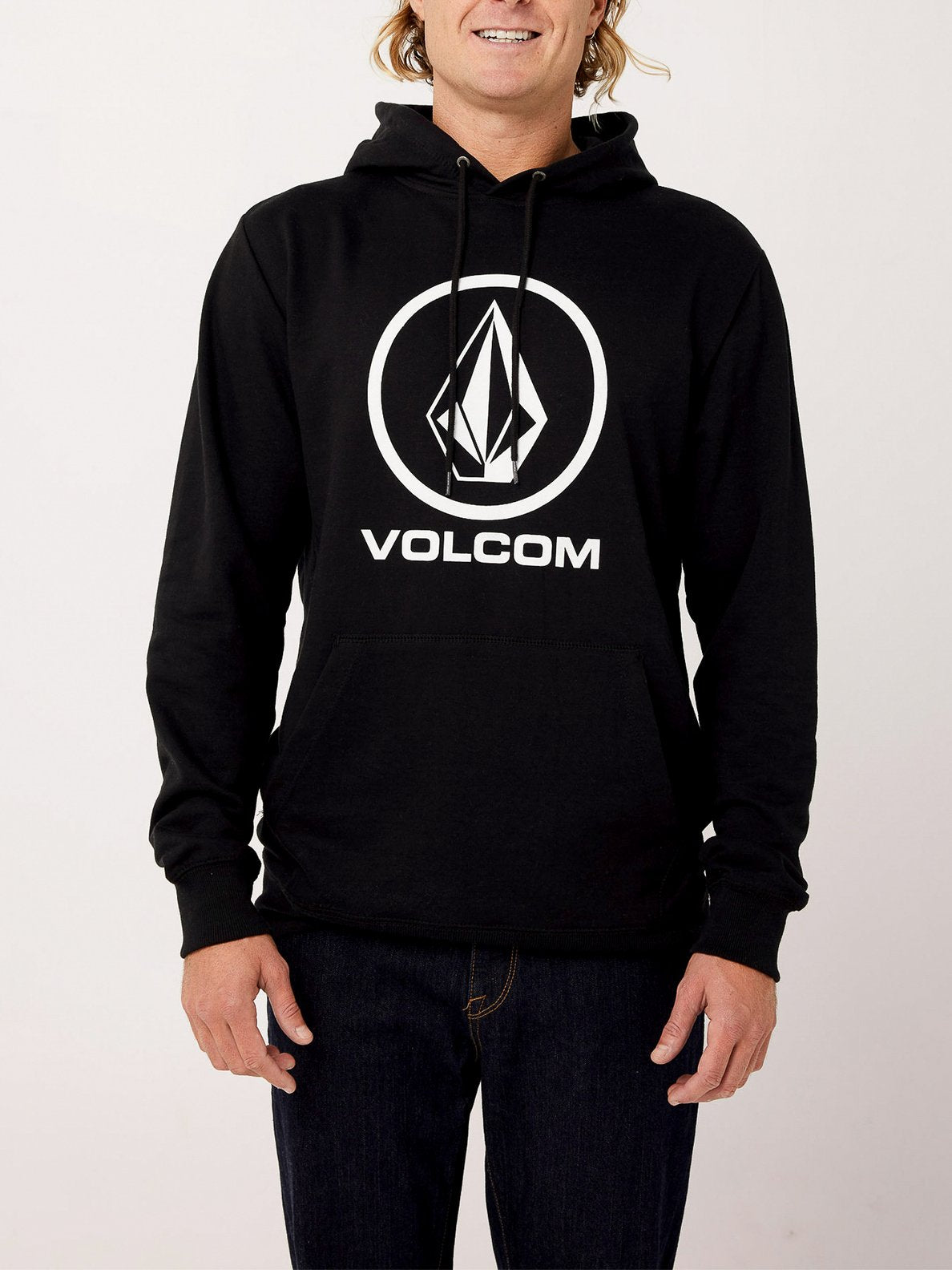 Volcom Brass Tacks 1.5 Pullover Fleece - Port Black