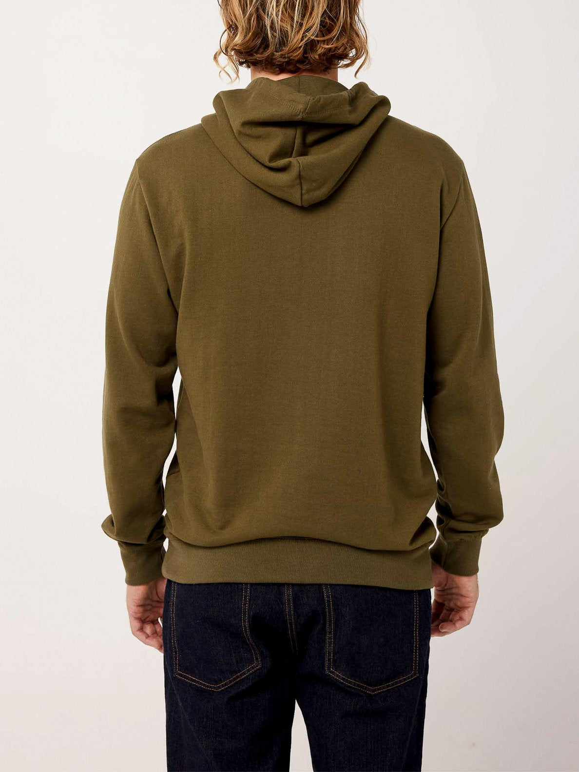 Volcom Brass Tacks 1.5 Pullover Fleece - Port Military