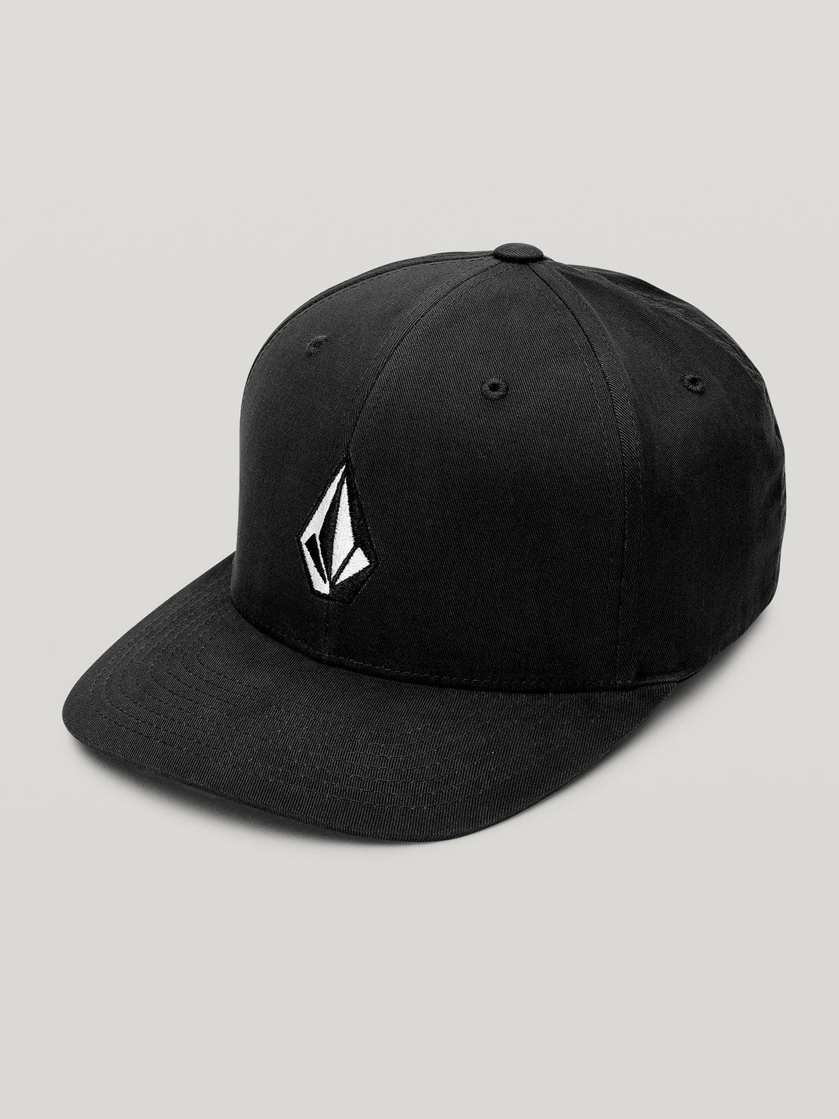 Volcom Full Stone Xfit Hat - Black Black