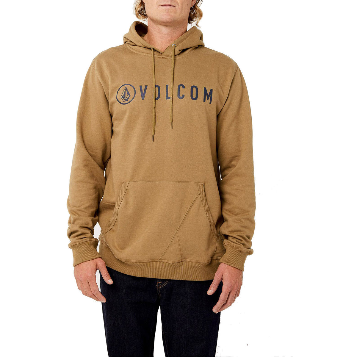 Volcom Header Pullover Hoodie Sand Dune