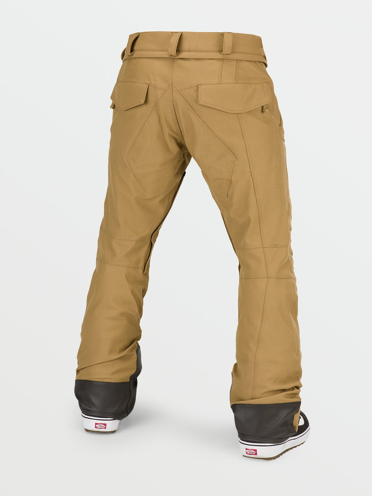 Volcom Mens New Articulated Pants - Black Burnt khaki
