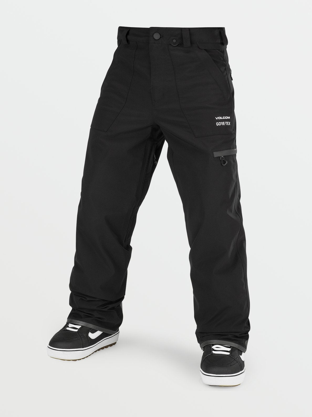 Volcom Mens Stretch Gore-Tex Pants - Black Black