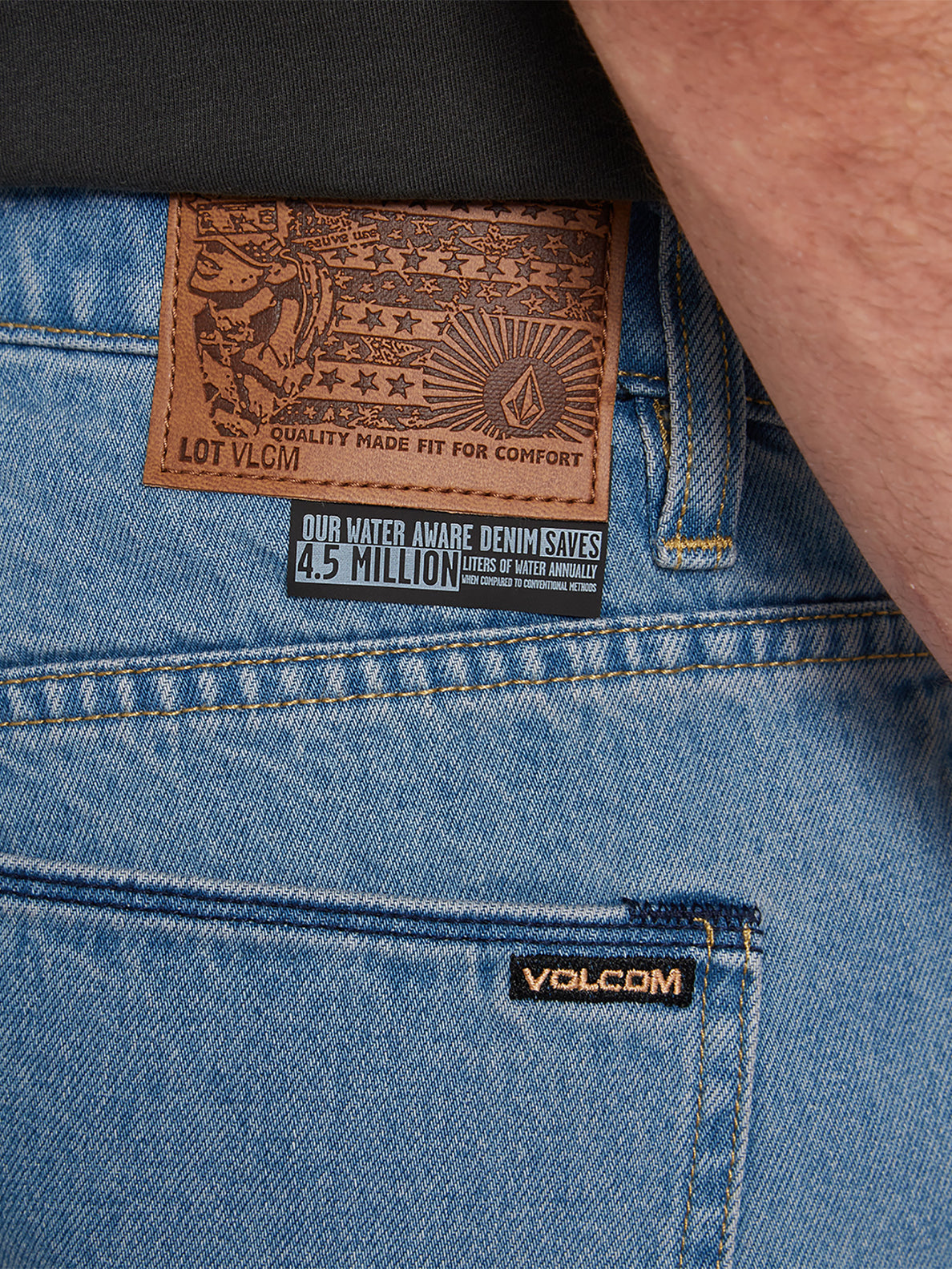 Volcom Modown Tapered Jeans Blue