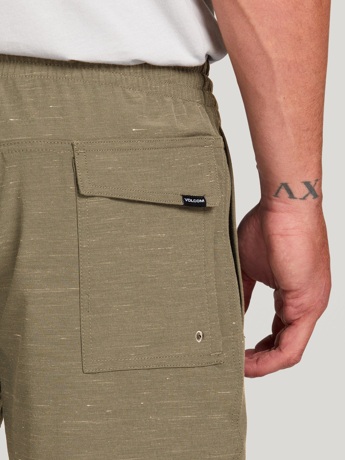 Volcom Packasack Lite 19" Hybrid Shorts - Army Combo Army combo