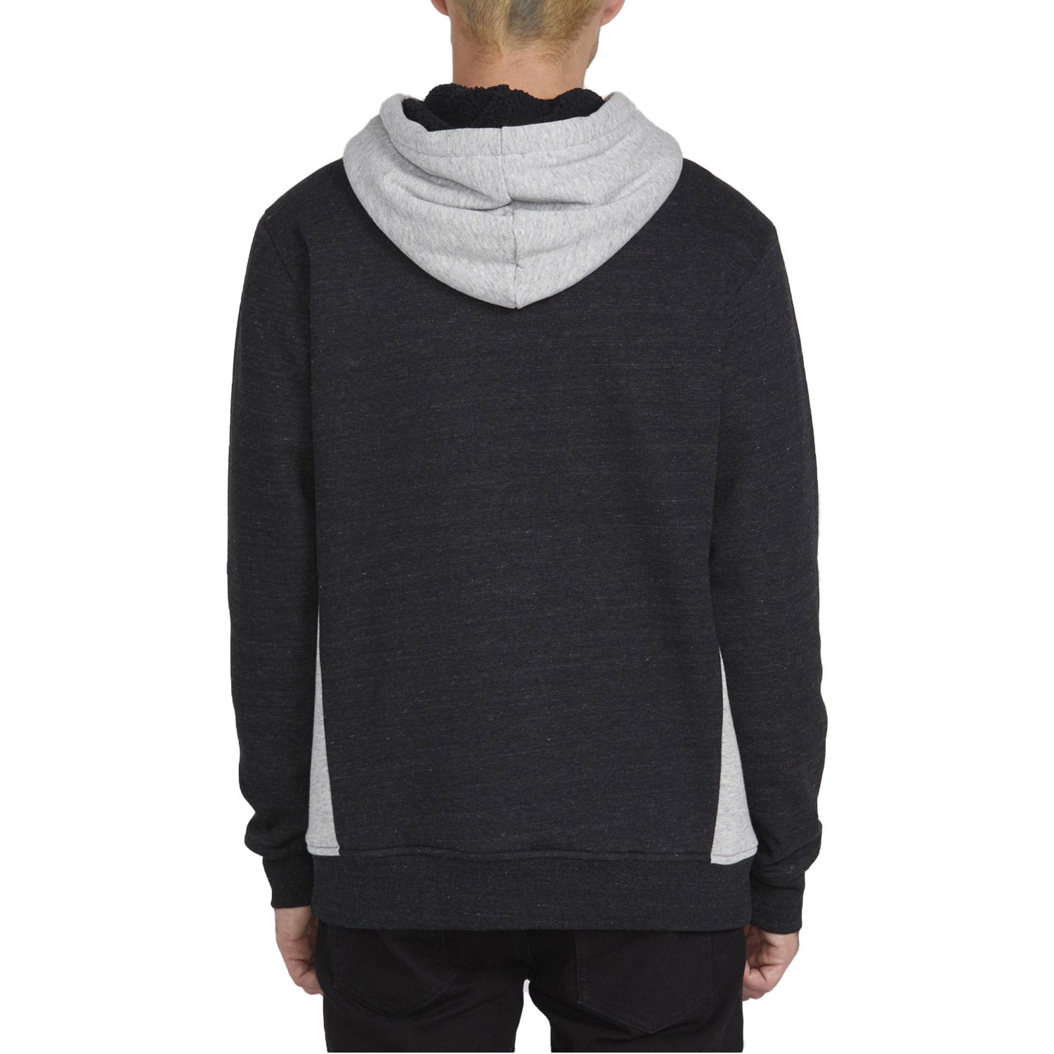 Volcom Single Stone Lined Hoodie - Sulfer Black