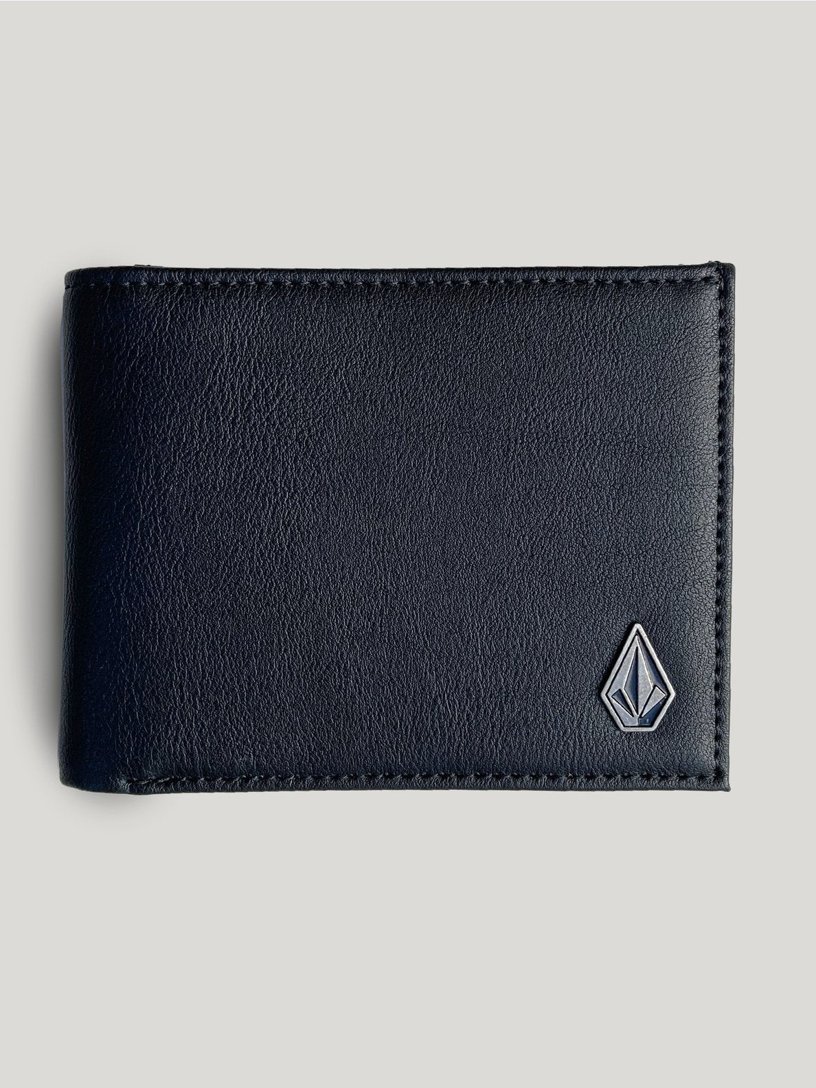 Volcom Slim Stone Wallet - Black Black