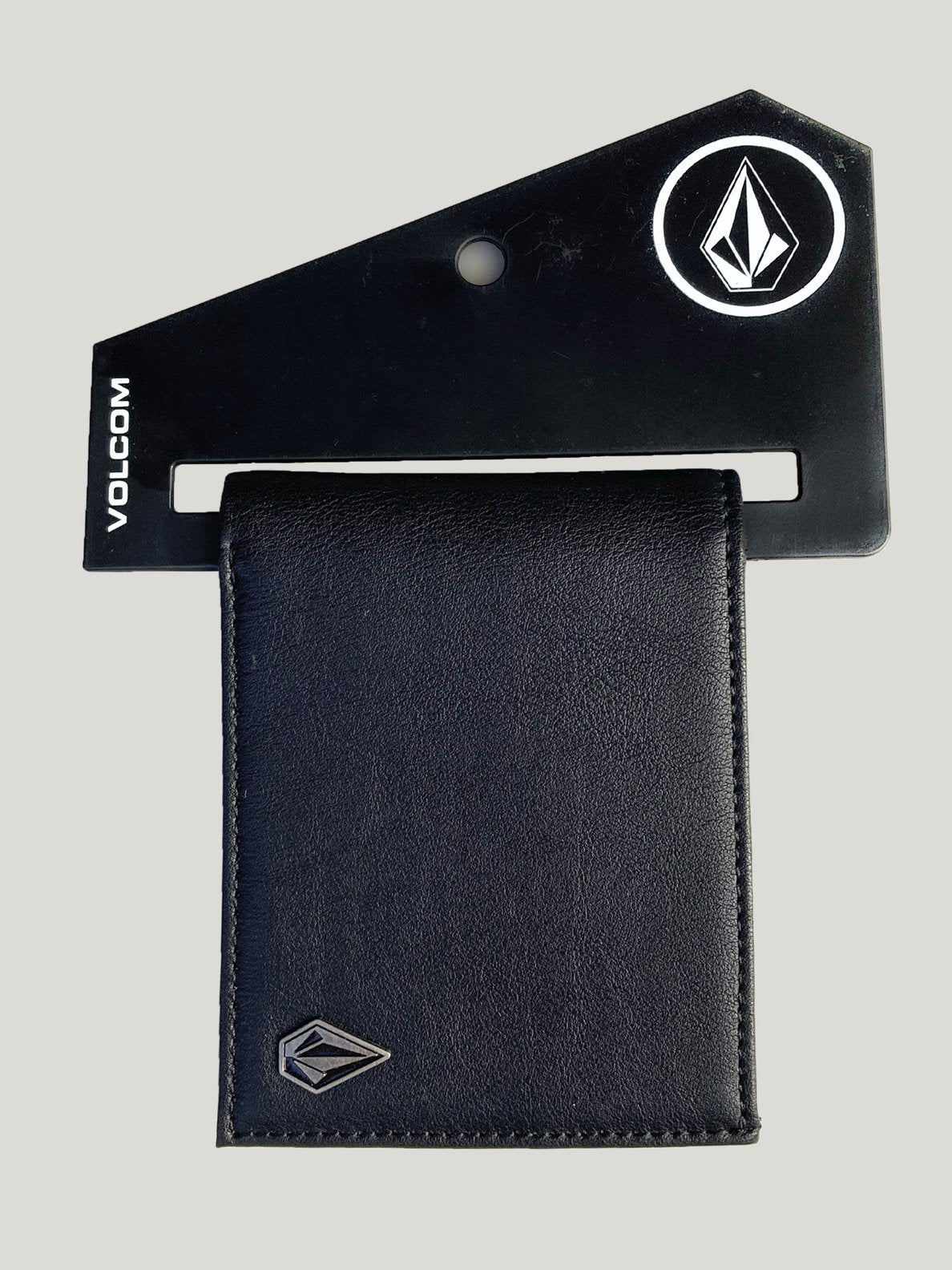 Volcom Slim Stone Wallet - Black Black