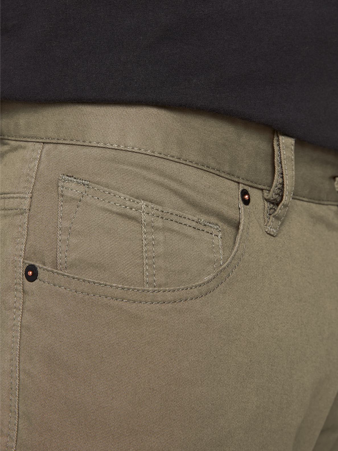 Volcom Solver Lite 5 Pocket Pant - Beige Army green combo