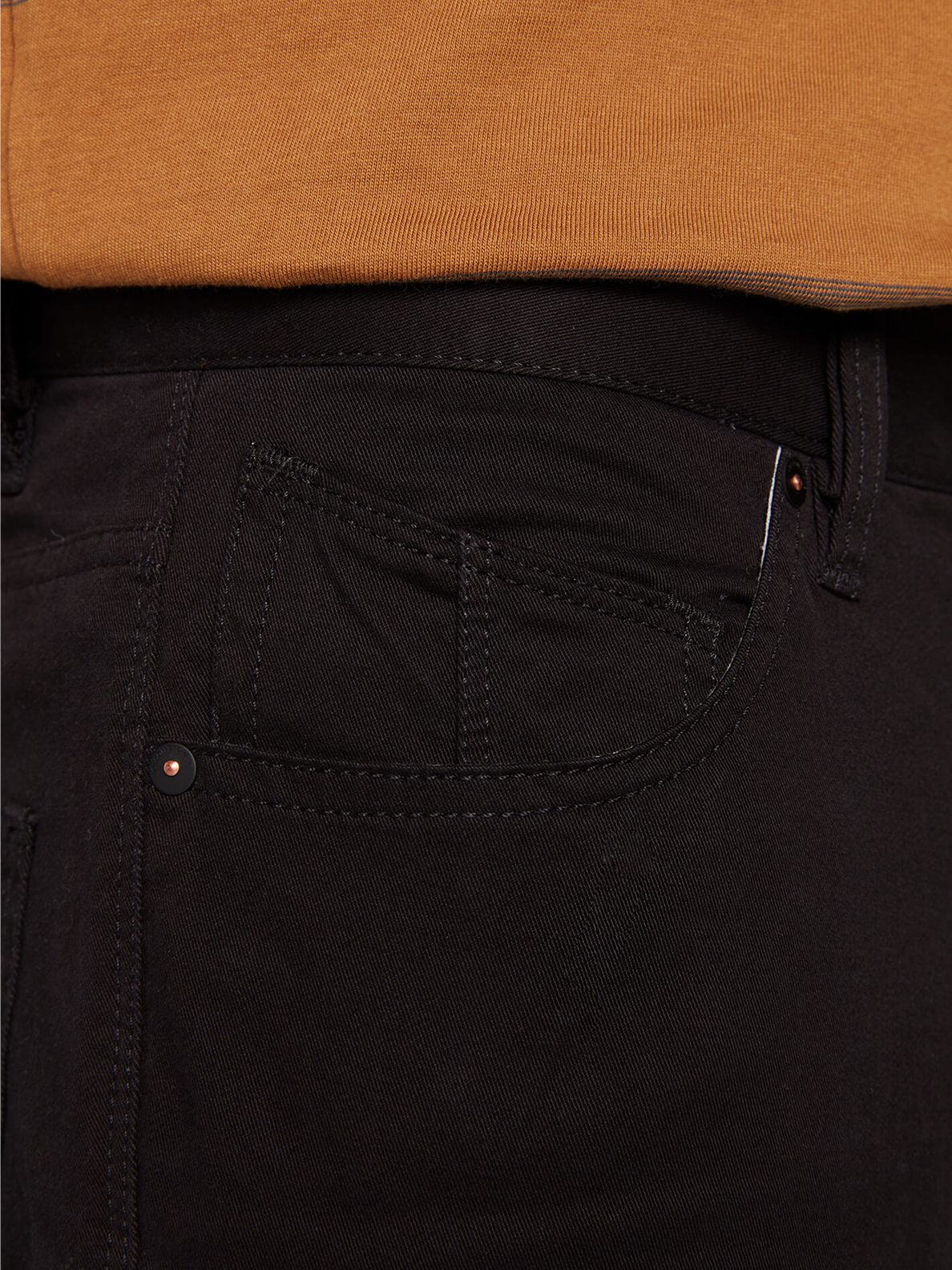 Volcom Solver Lite 5 Pocket Pant - Beige Black