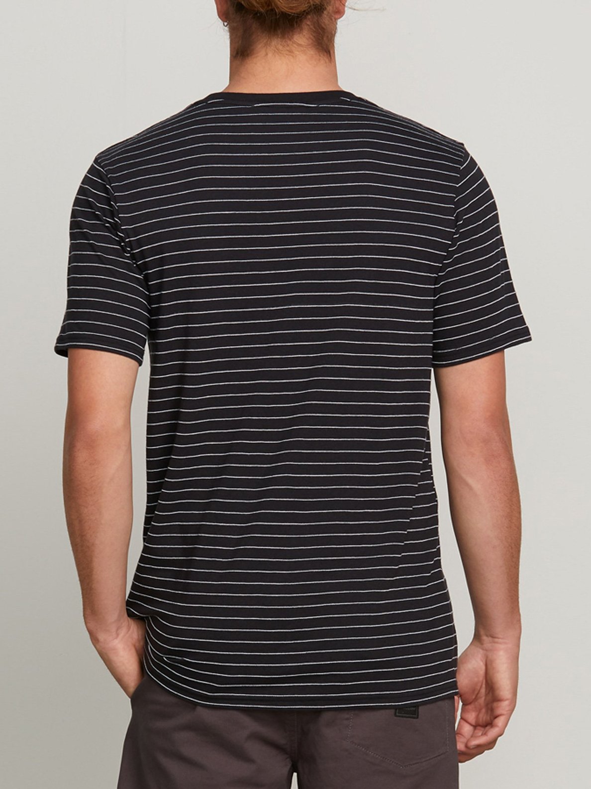 Volcom Stories Crew ShortSleeve Tee - Brindle Black