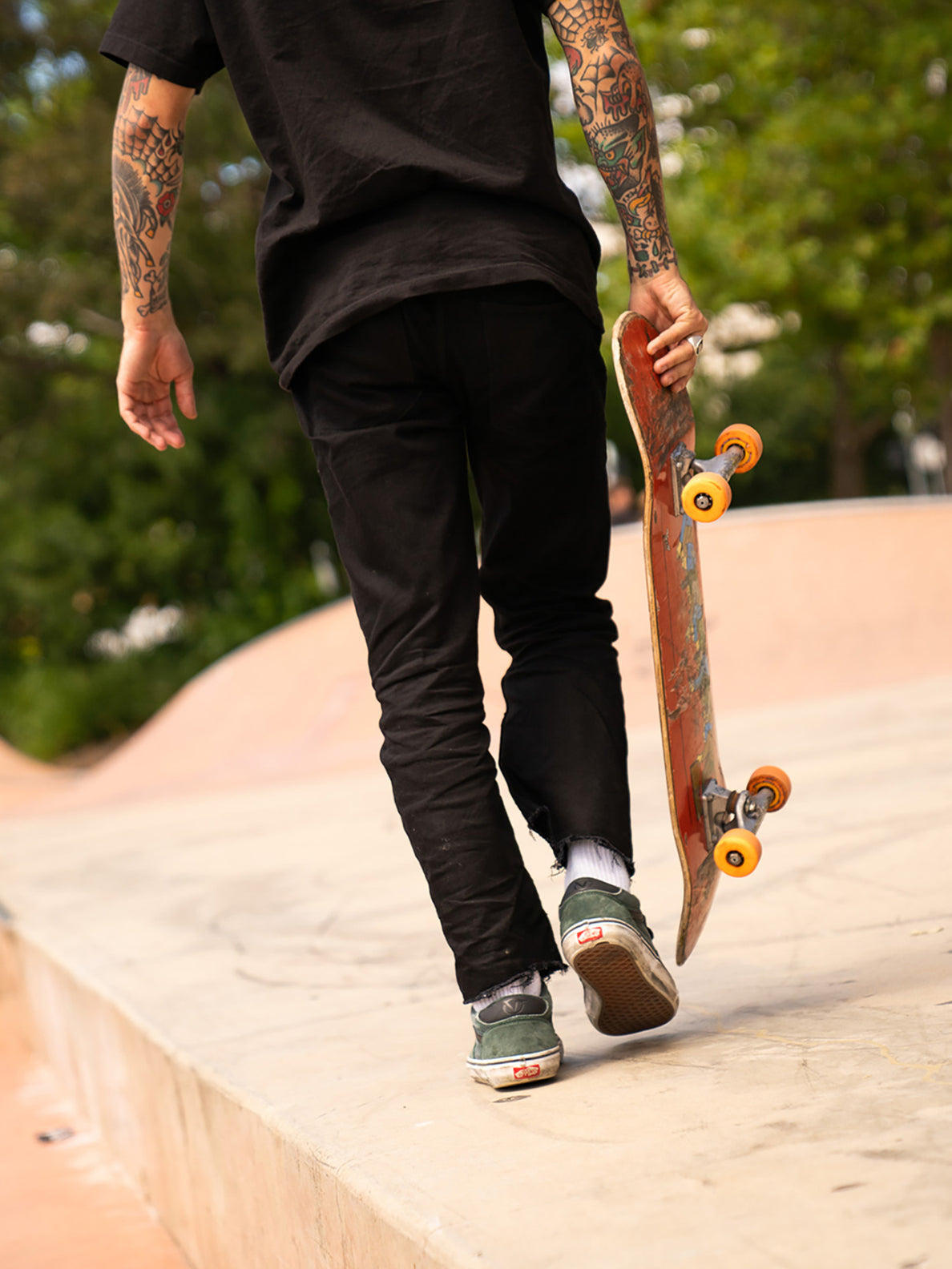 Volcom Vorta Slim Fit Jeans BLACK OUT