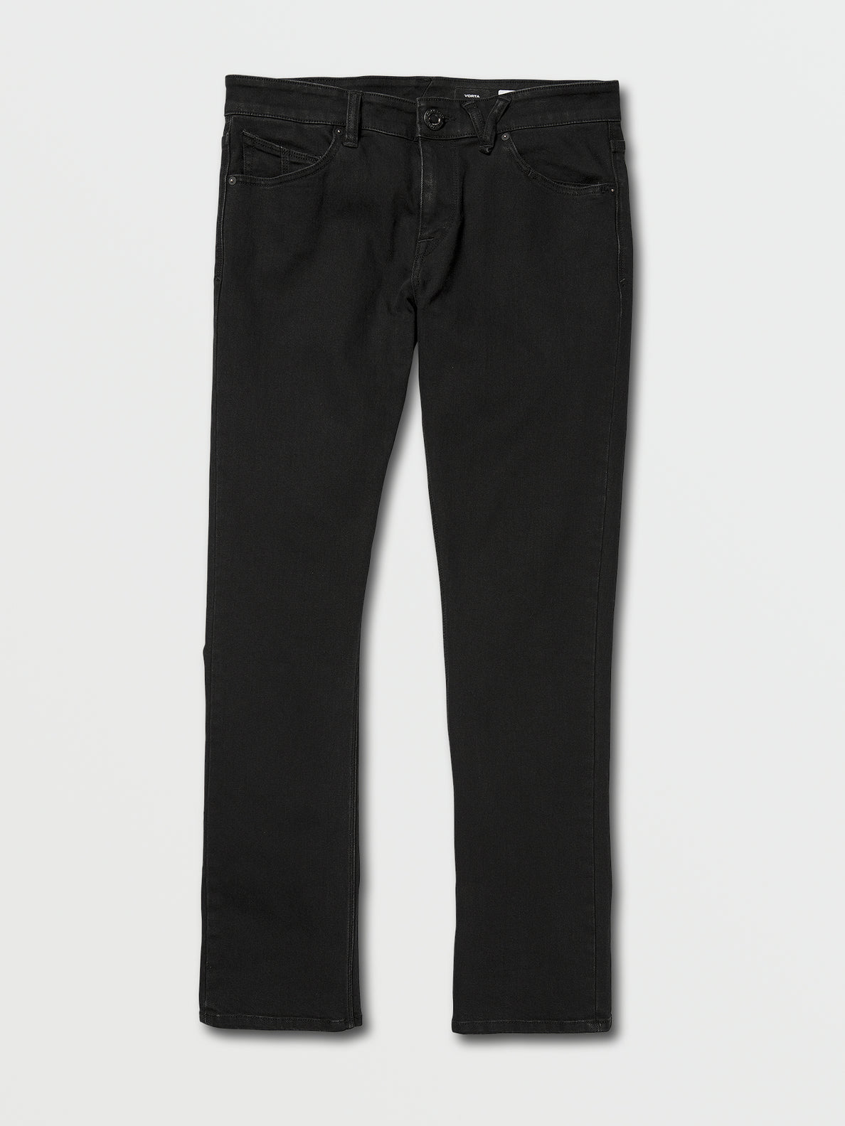 Volcom Vorta Slim Fit Jeans BLACK OUT