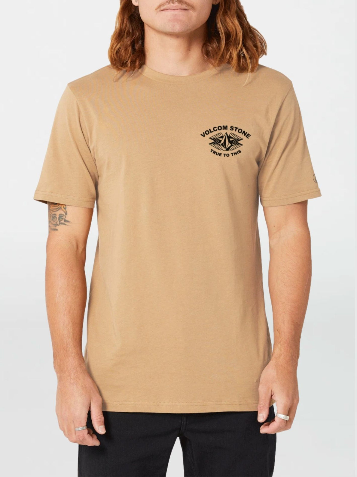 Volcom Wrapped Short Sleeve Tee Gravel