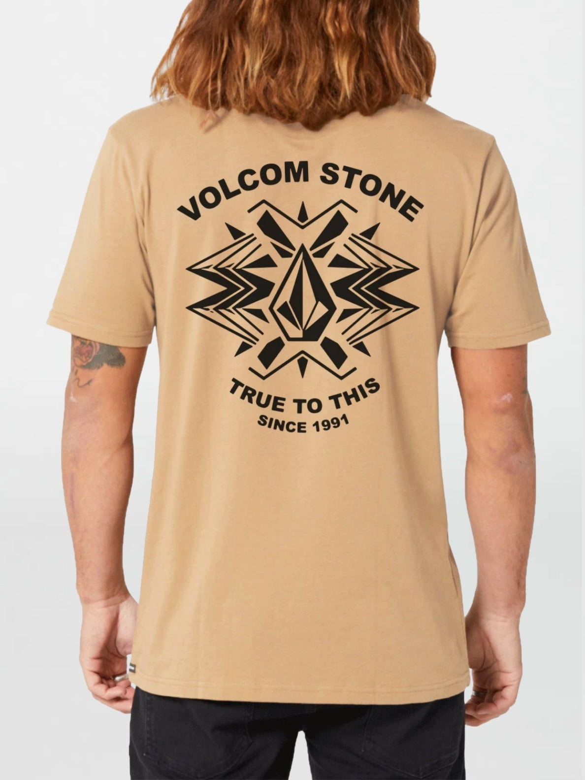 Volcom Wrapped Short Sleeve Tee Gravel