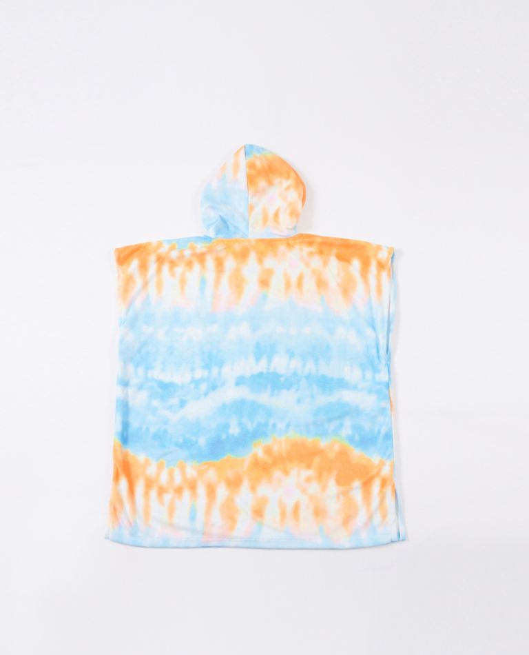 Rip Curl Print Hooded Towel - Boys Blue / white