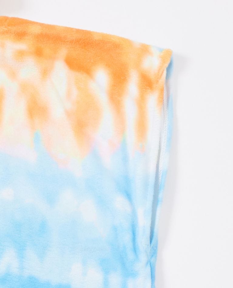 Rip Curl Print Hooded Towel - Boys Blue / white