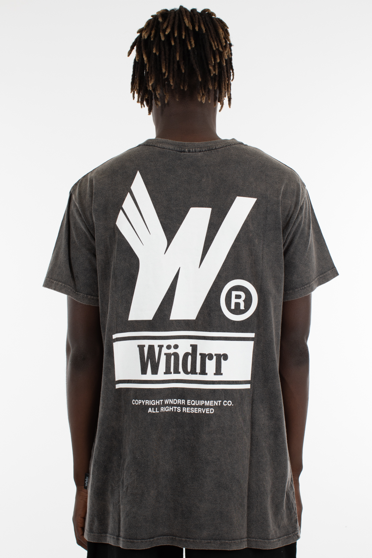 WNDRR AERO CUSTOM FIT TEE Washed black