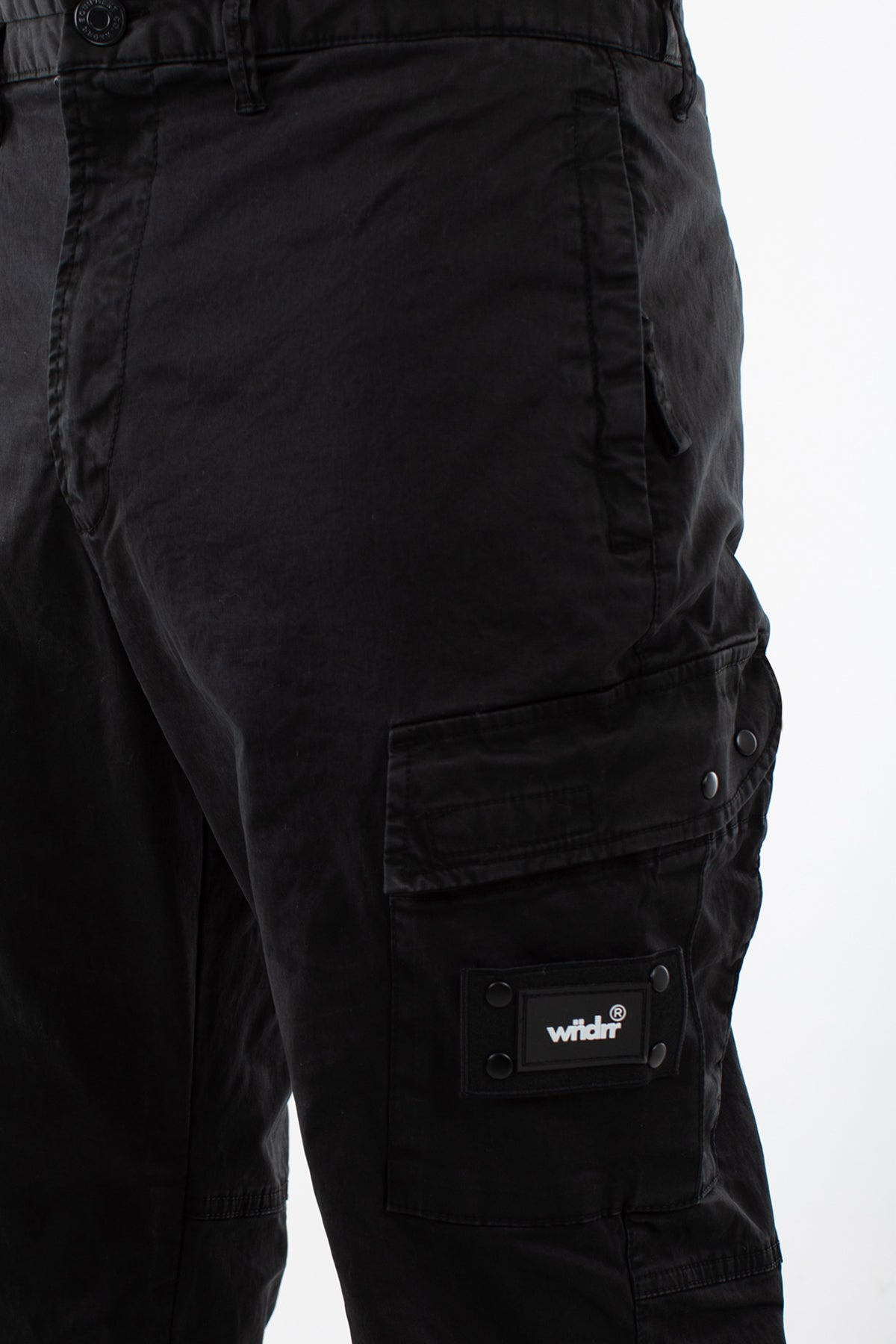 WNDRR FAIRFAX CARGO PANT Black