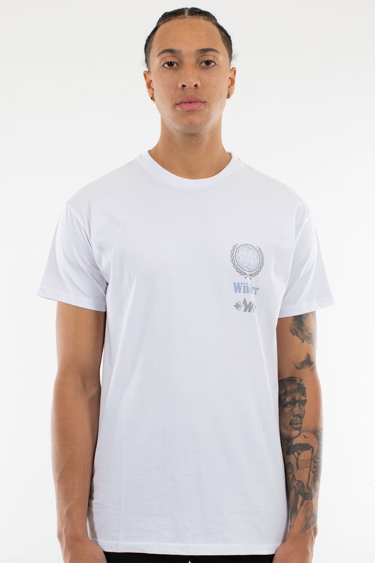 WNDRR FORTIFY CUSTOM FIT TEE White