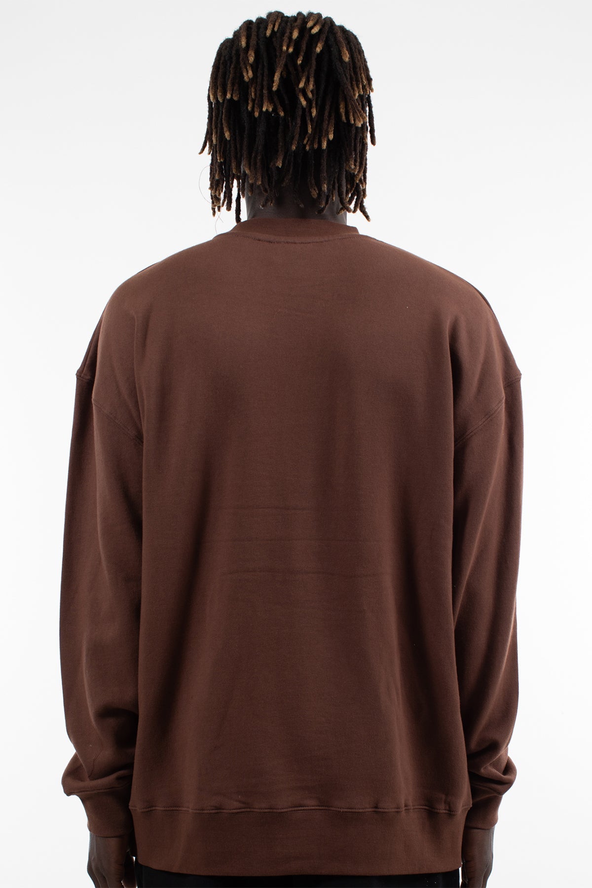 WNDRR HALO CREW SWEAT Brown