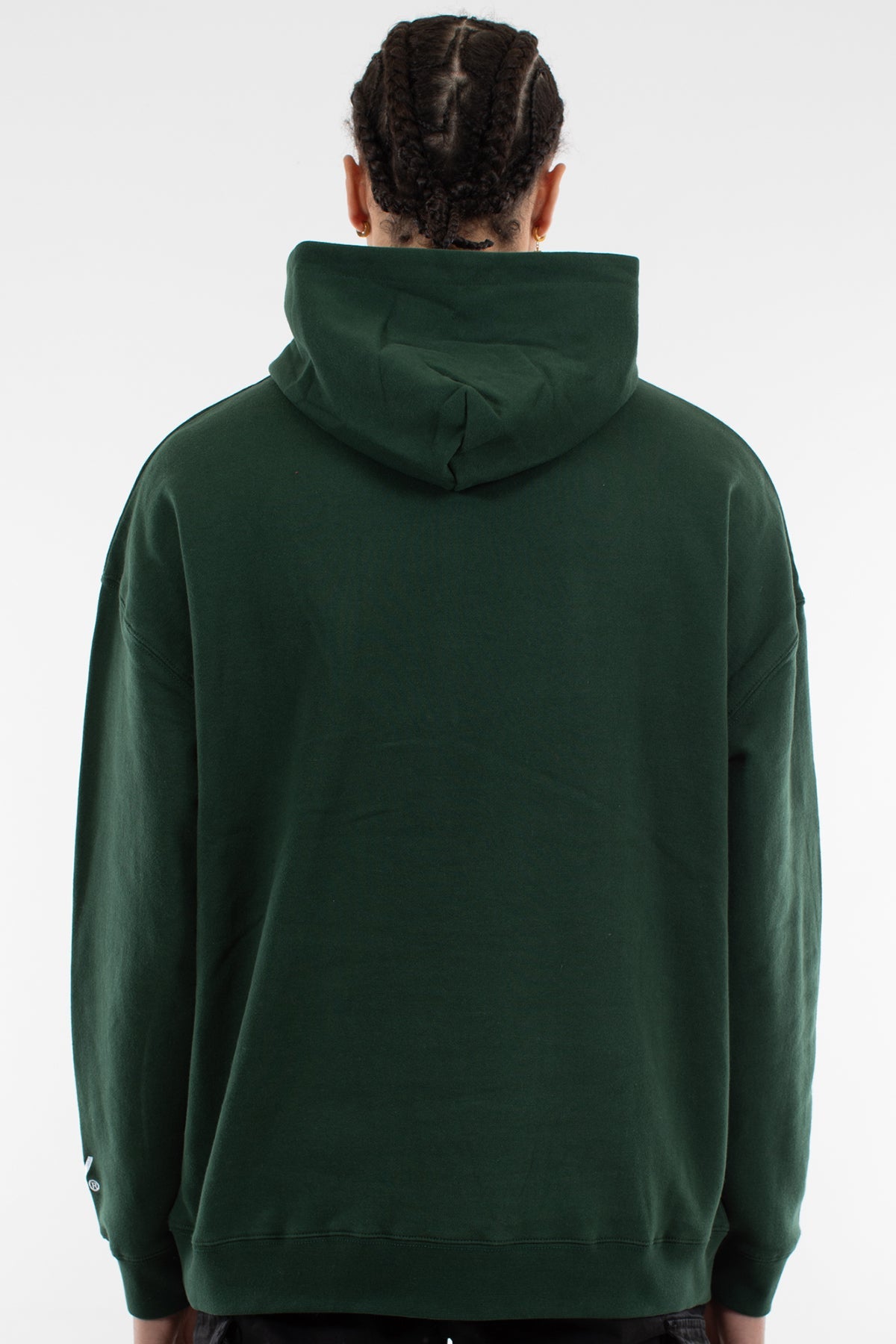 WNDRR HOXTON HEAVY WEIGHT HOOD SWEAT Forest Green