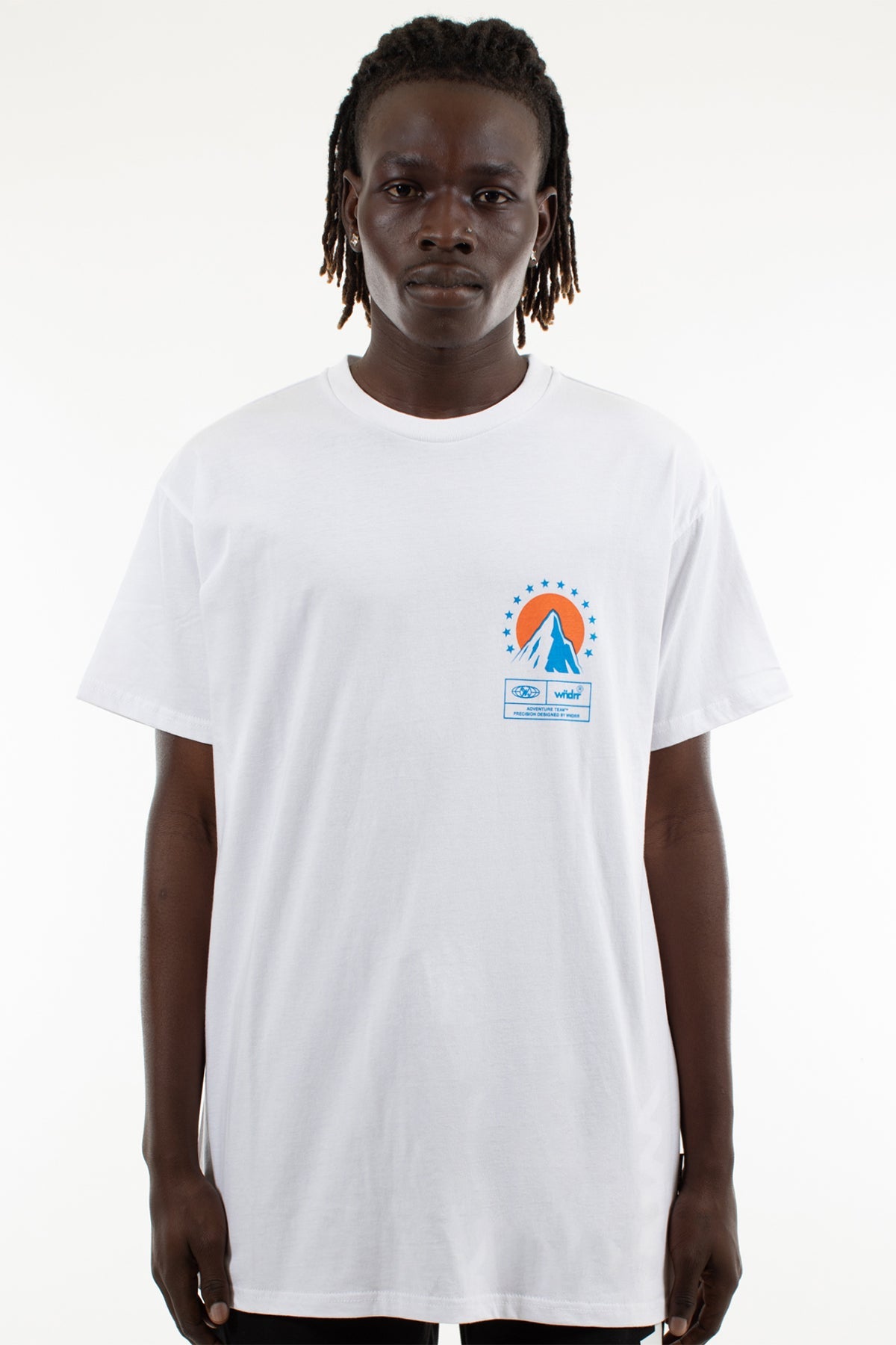 WNDRR LATITUDE CUSTOM FIT TEE WHITE