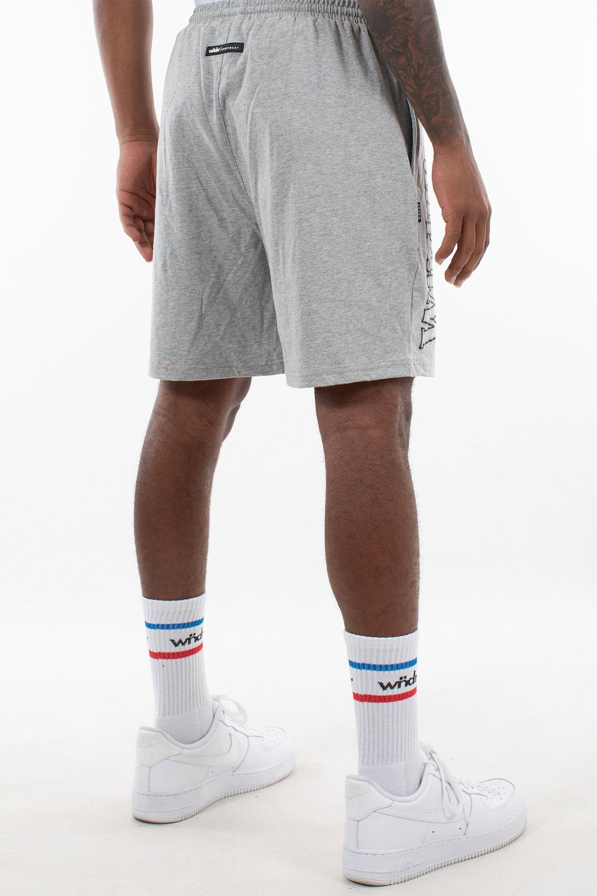 WNDRR MOMENTUM JERSEY SHORT Grey marle