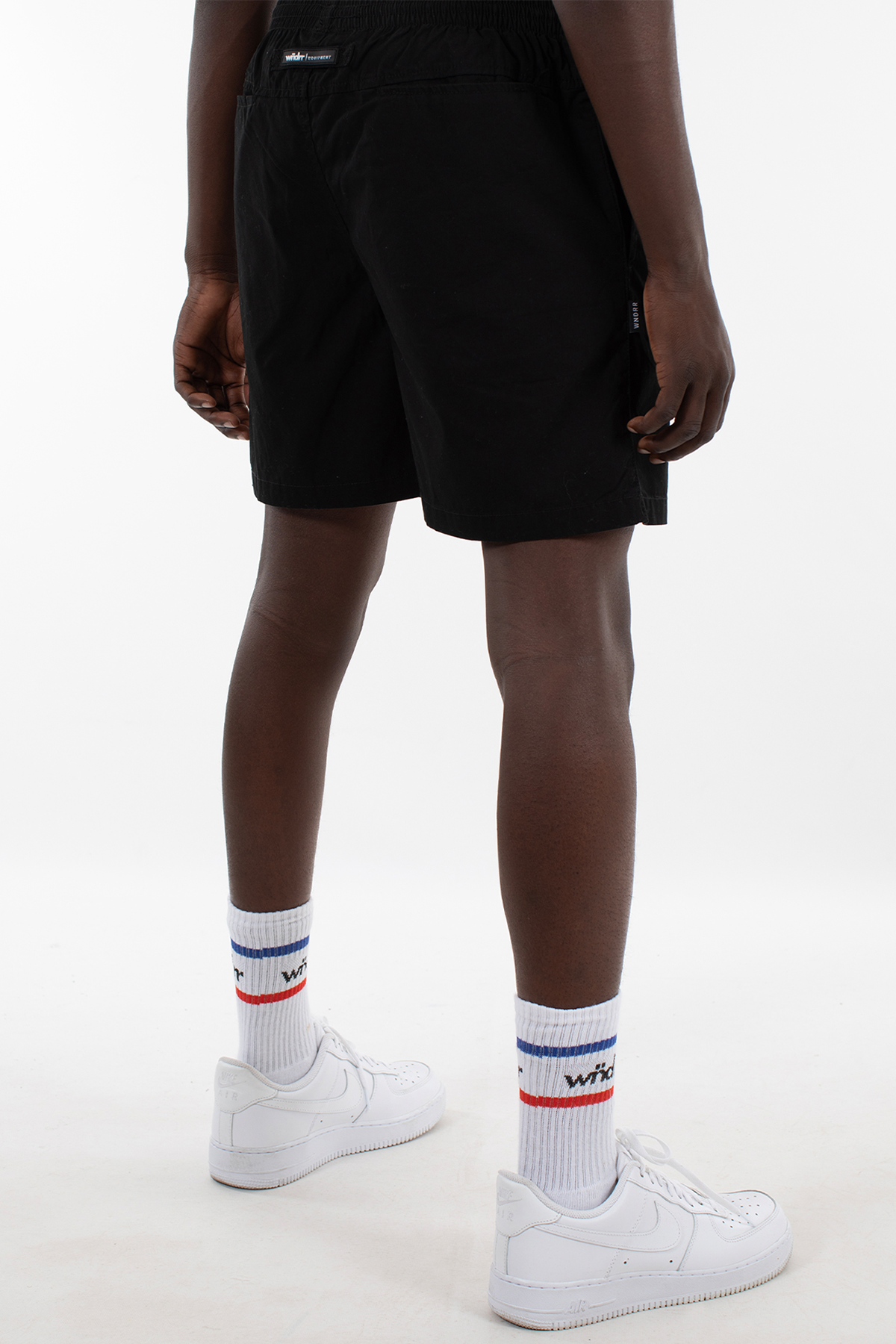 WNDRR OFFCUT BEACH SHORT Black