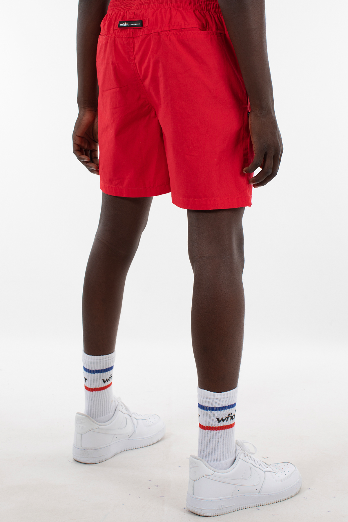 WNDRR OFFCUT BEACH SHORT Red